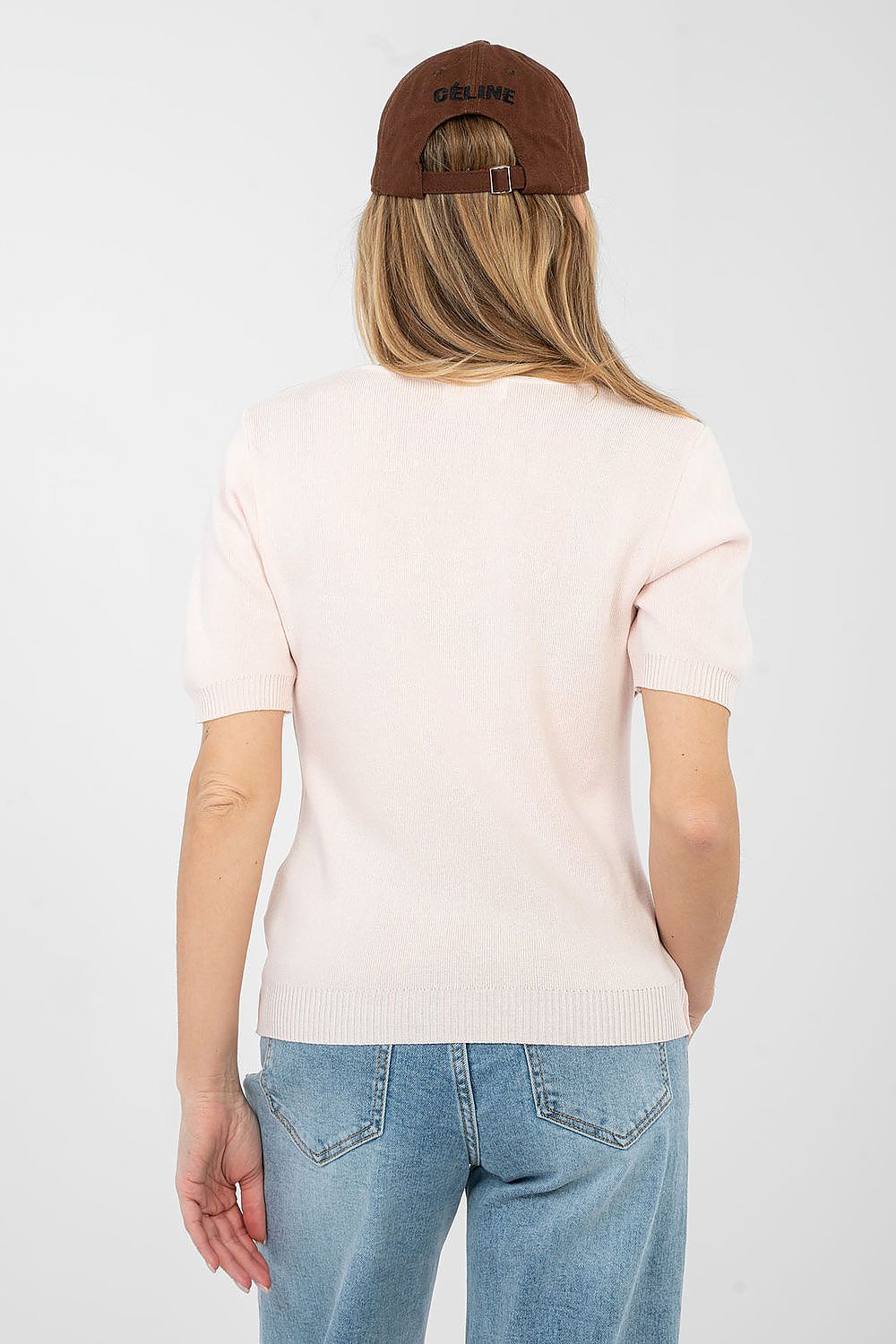  Short sleeve sweater model 223998 Factory Price 