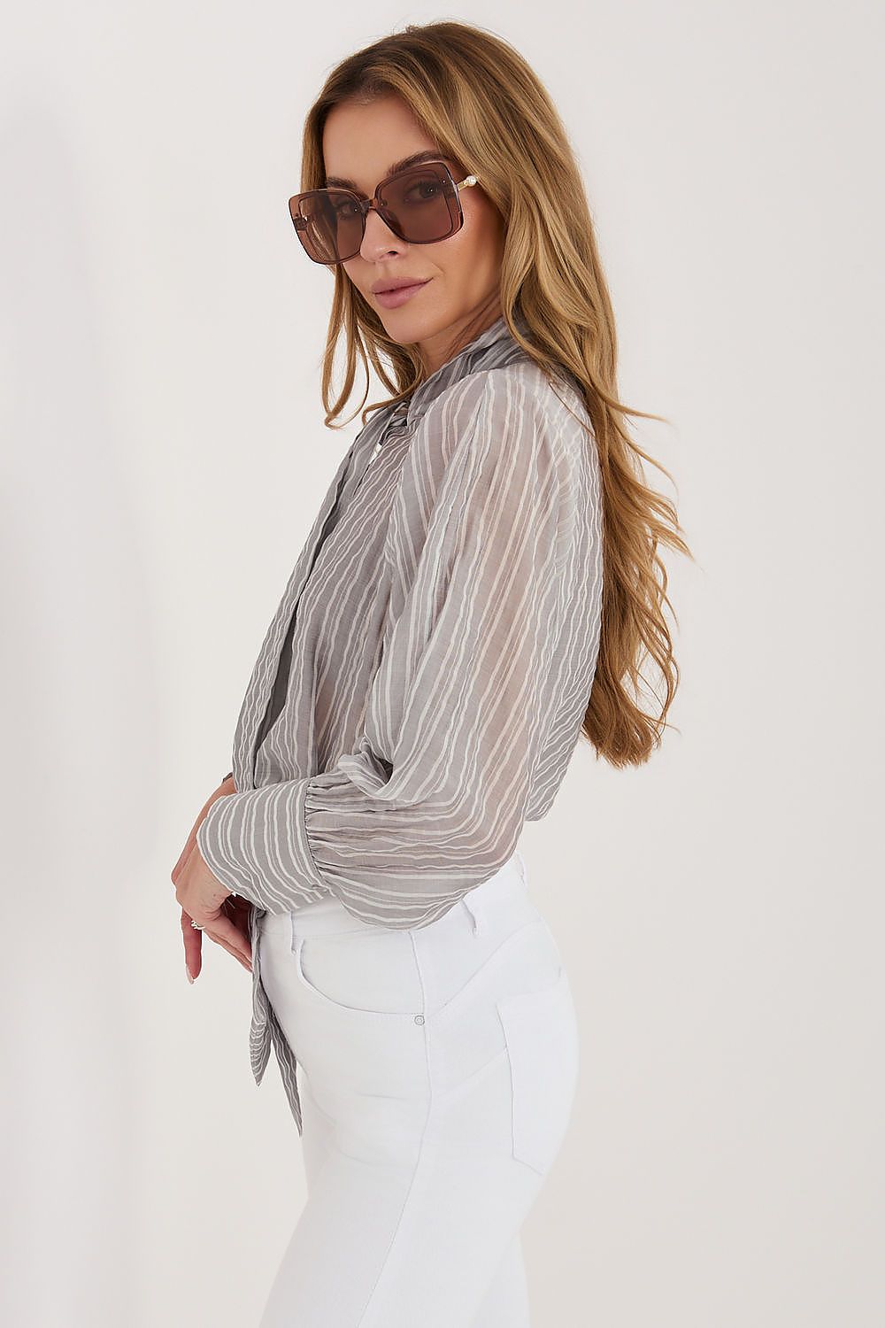  Long sleeve shirt model 226442 Italy Moda 