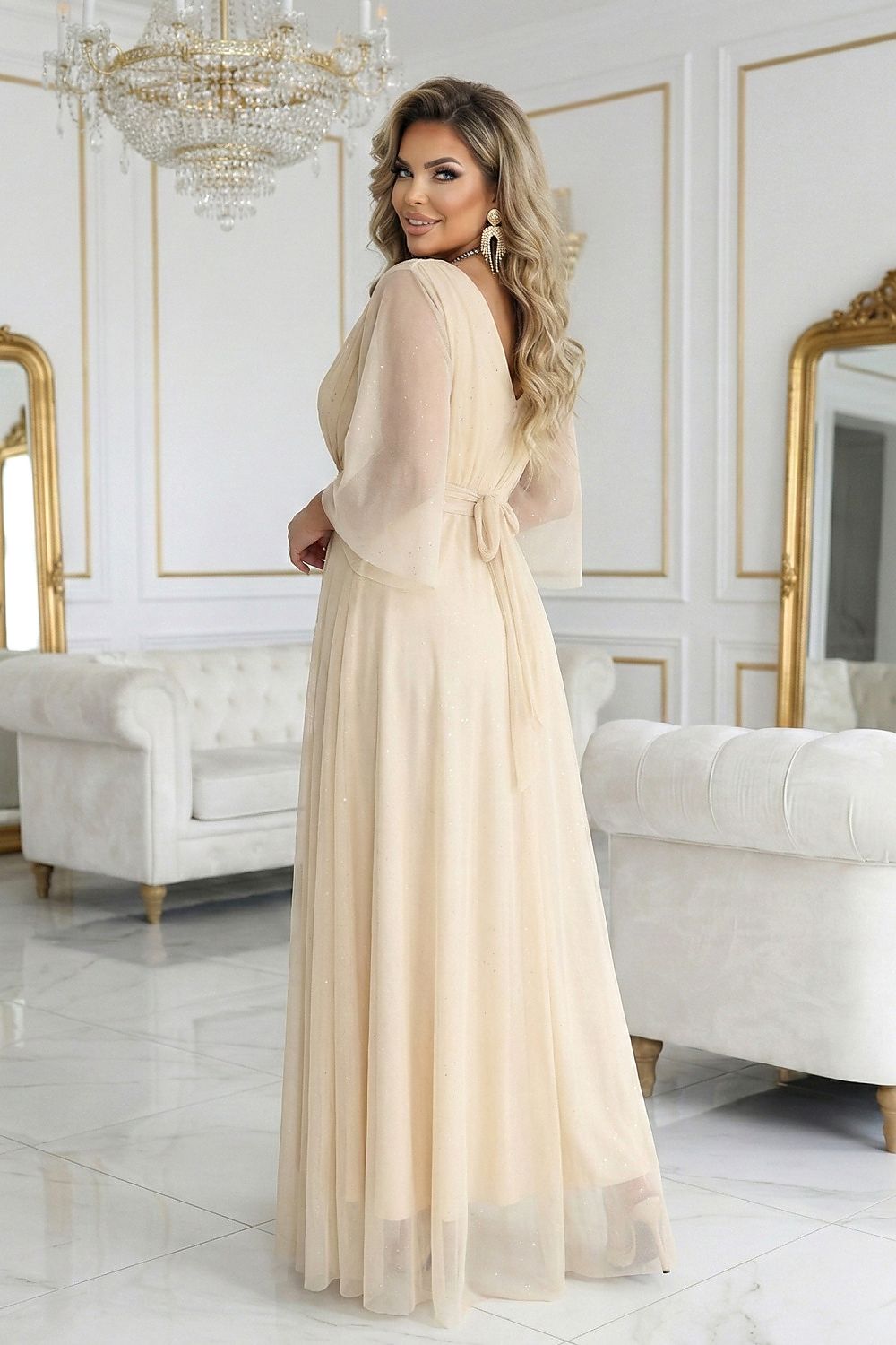  Long dress model 227124 Numoco 