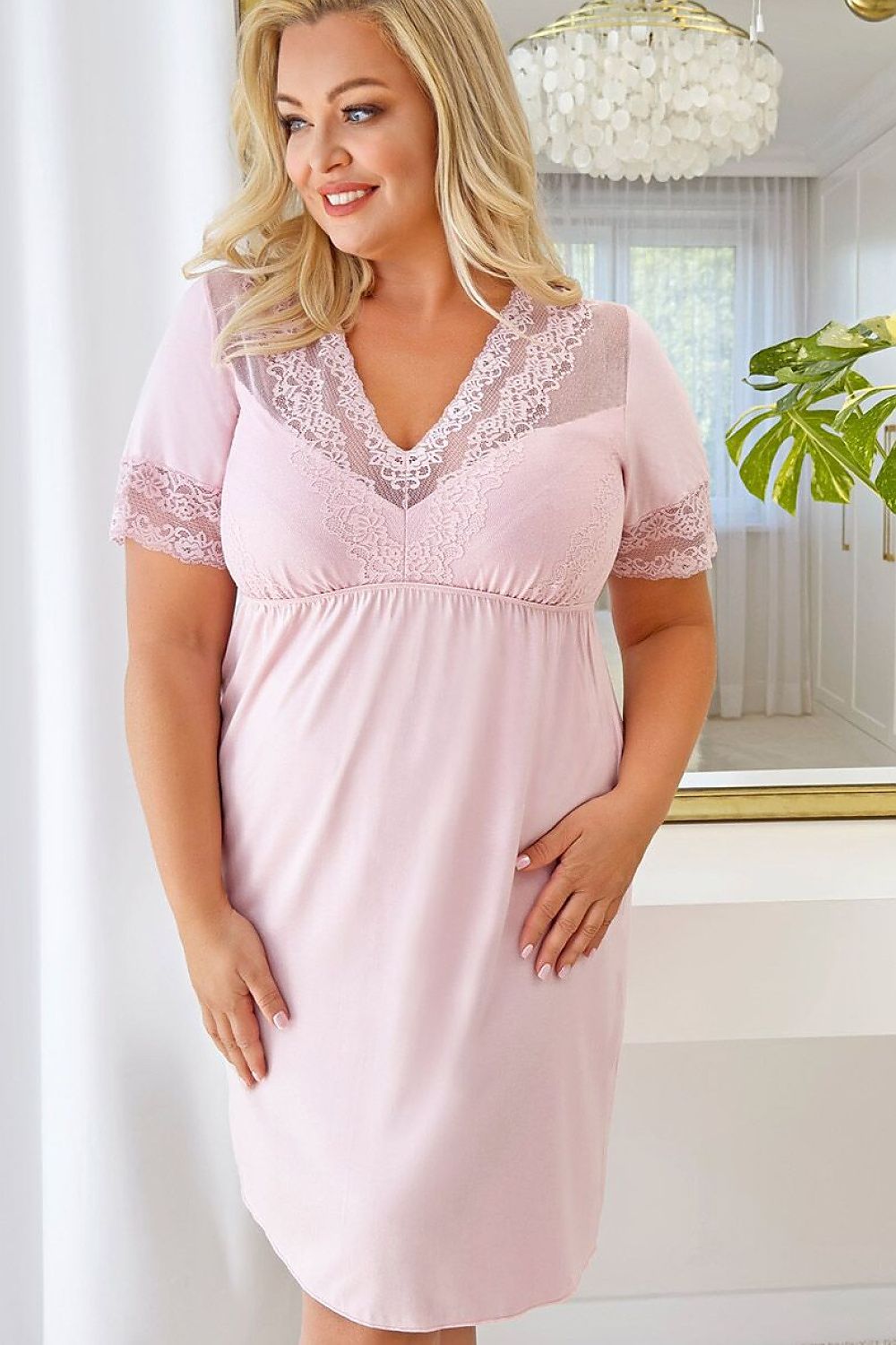  Plus Size Nightgown model 228604 Donna 