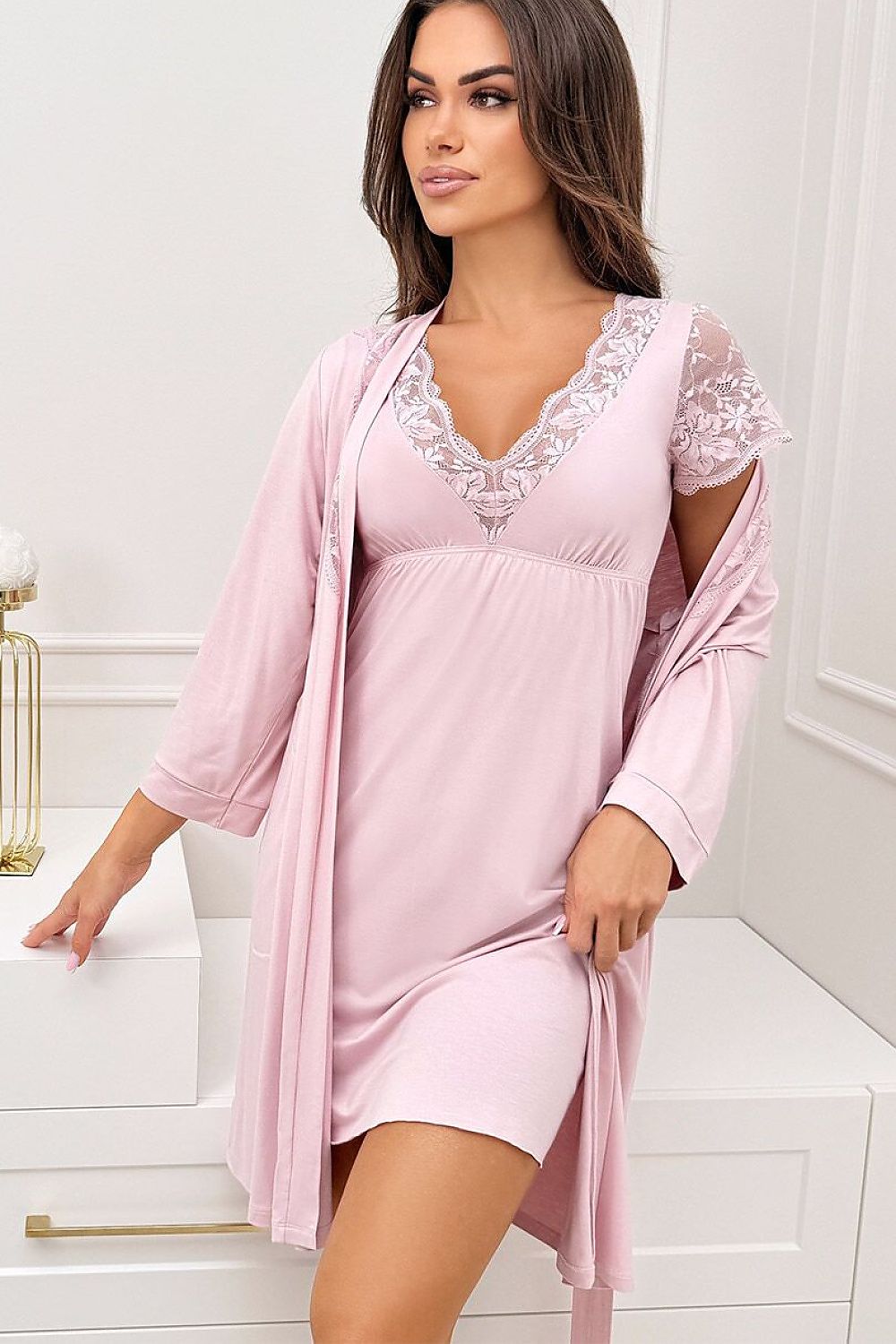 Short bathrobe model 228614 Donna 