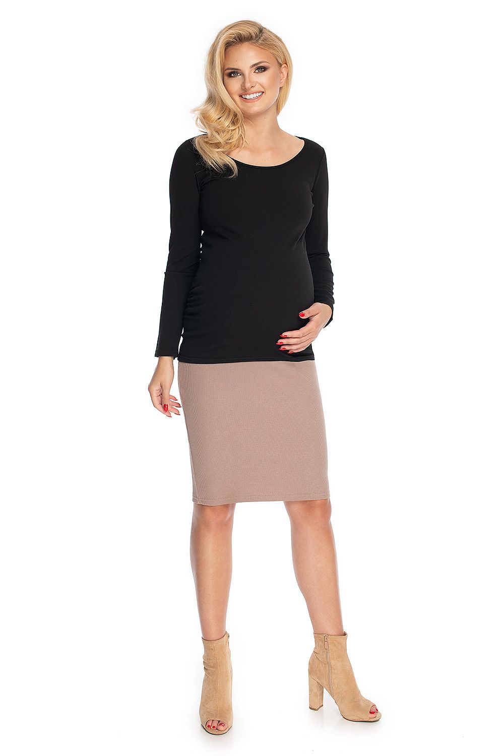  Maternity blouse model 147517 PeeKaBoo 